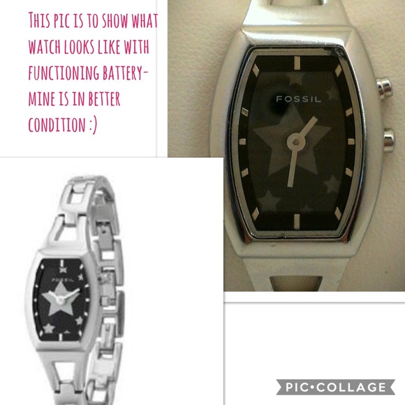 Fossil Watch Stars On Face Blink 